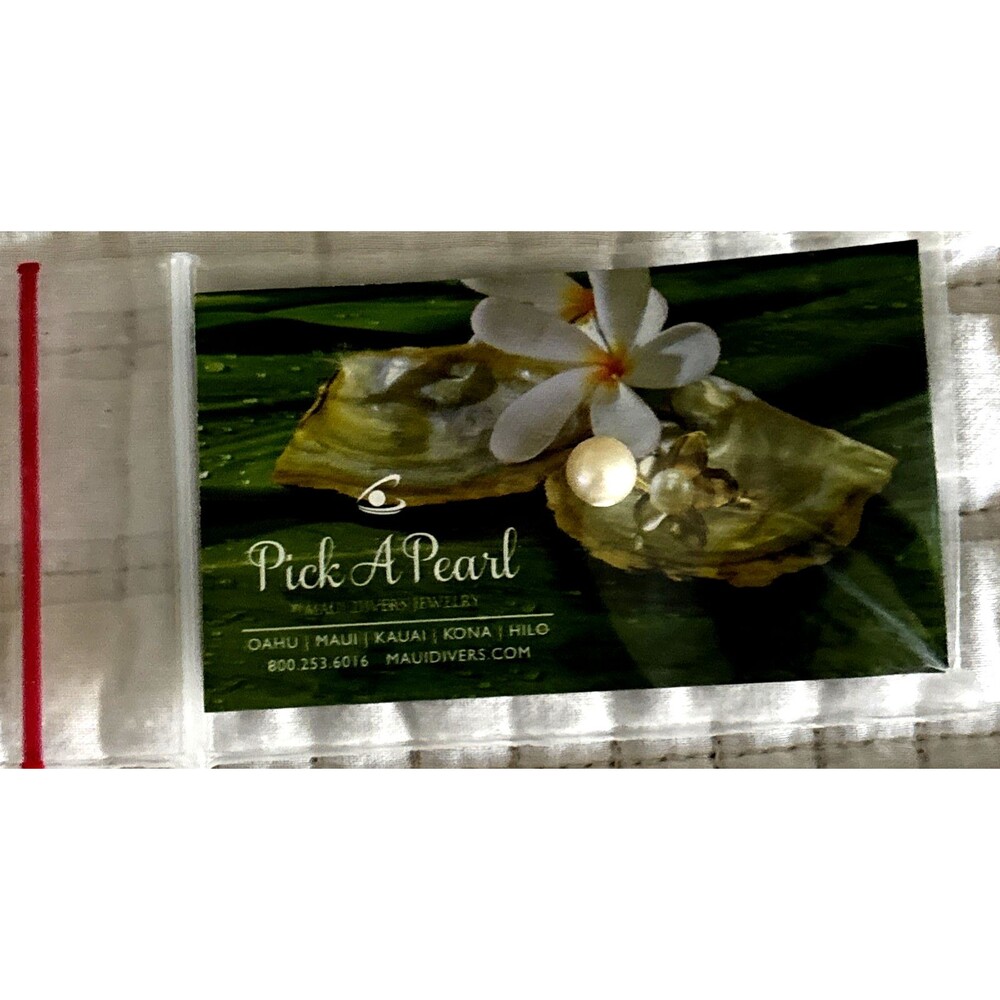 Maui PICK A PEARL - 4mm Real Pearl - MAUI DIVERS JEWELRY -PRE DRILLED